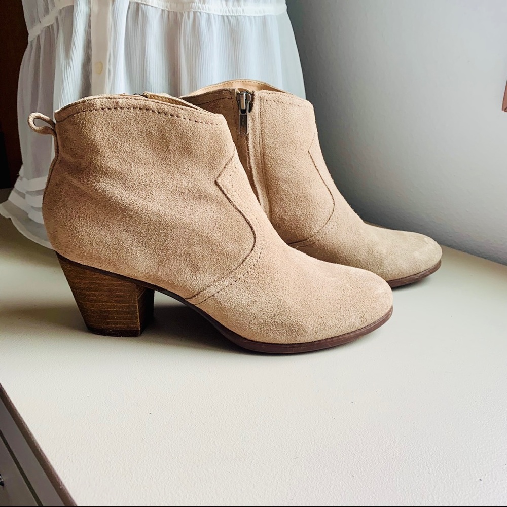 Lands’ End Suede Boots